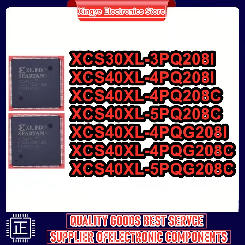 

Микросхемы QFP: XCS30XL-3PQ208I, XCS40XL-4PQ208I, XCS40XL-4PQ208C, XCS40XL-5PQ208C, XCS40XL-4PQG208I, XCS40XL-4PQG208C, XCS40XL-5PQG208C