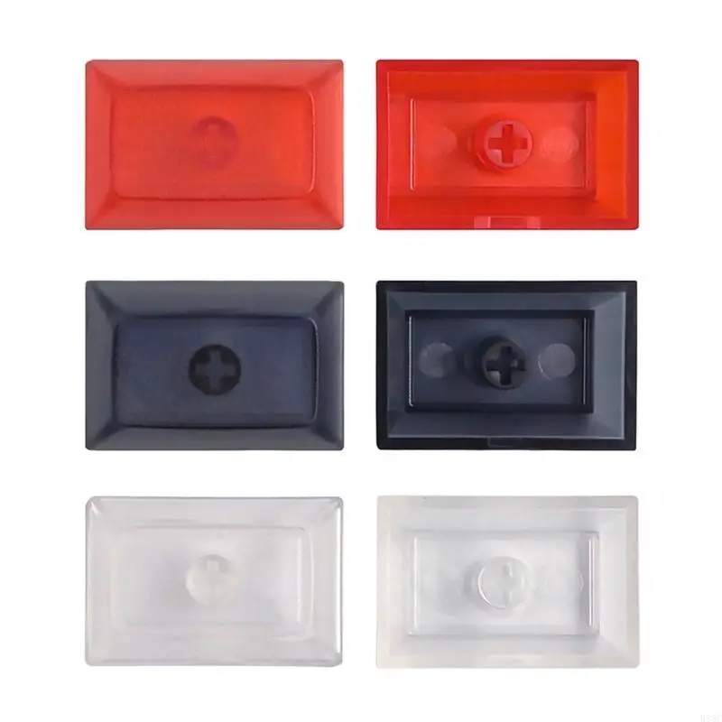 Blank Keycaps Replacement for Mechanical Keyboard DSA Keycap Blank 10 Pieces of 1.5U Height