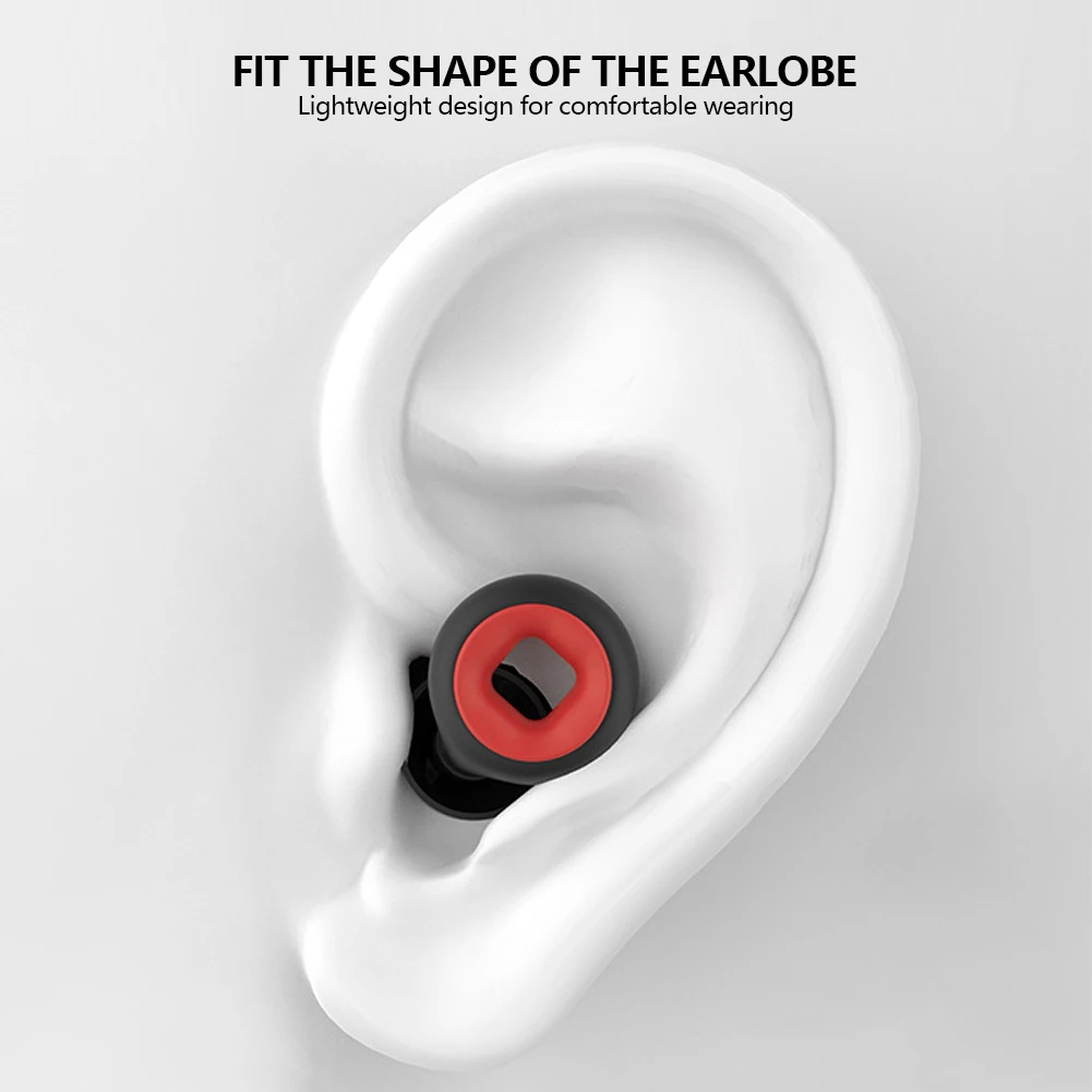 1-2 pares de protetores auriculares à prova de som para dormir, protetores auriculares para redução de ruído de motocicleta, protetores auriculares anti-ruído, equipamento para motocicleta