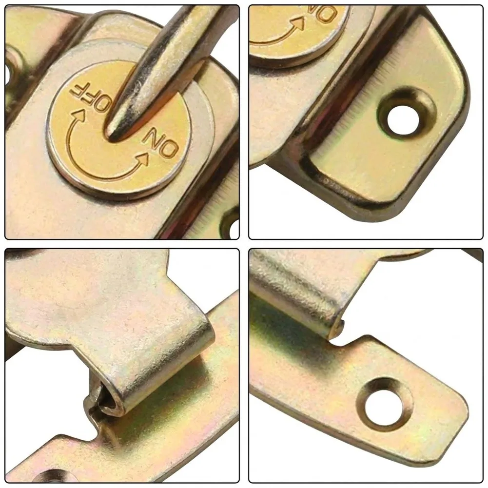 Iron Table Buckles Connectors for Table Extensions - Latches for Dining Tables Computer Workstations and Drawers
