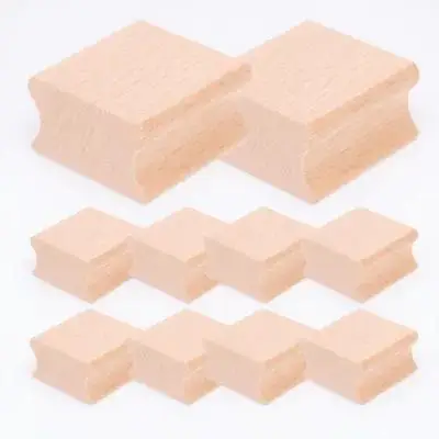 

Wooden Seal Scrapbook Supplies Stamp Craft Stamps Scrapbooking Mini Blank Stamper Decorative Accessories Diy