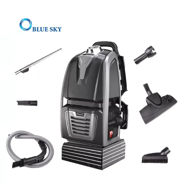 Customized Commercial Cordless Bagged Big Power Rechargeable JB61-B Backpack Vacuum Cleaner With Blow Function