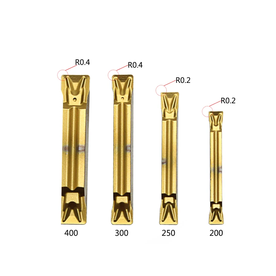 MGMN200 250 300 400-T NK5320 Carbide Inserts Grooving Blade Parting off CNC Lathe T groove machining steel lathe cutting blades