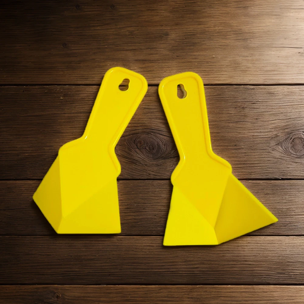 2 Pcs Drywall Corner Scraper Spatula Spade Plastic Inside Corner Trowel for Floor Wall Ceramic Tile Grout for Drywall Tools