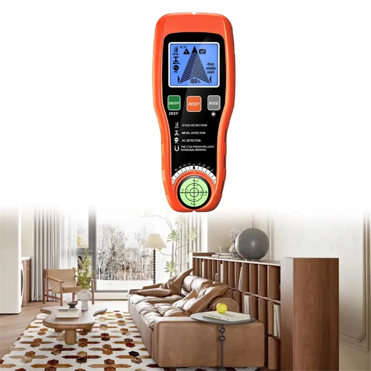 AA98 Repair Tasks Detector Home Improvement Tool Accurate Stud Finder Tool Accurate Readings Compact Size