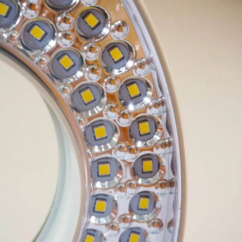 Beleza lâmpada de unhas LED luz fria lupa clipe lupa