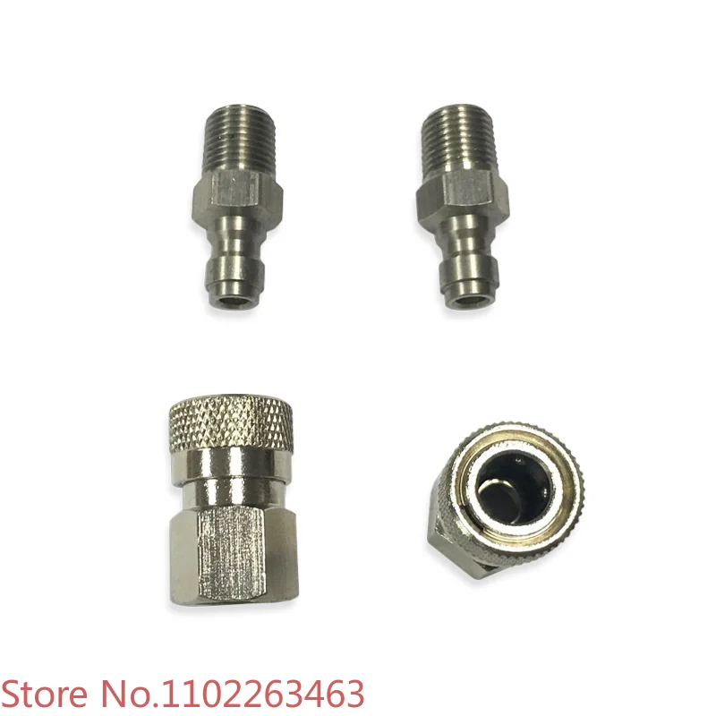 PCP Paintball 8mm Quick Disconnect Coupler Male and Female