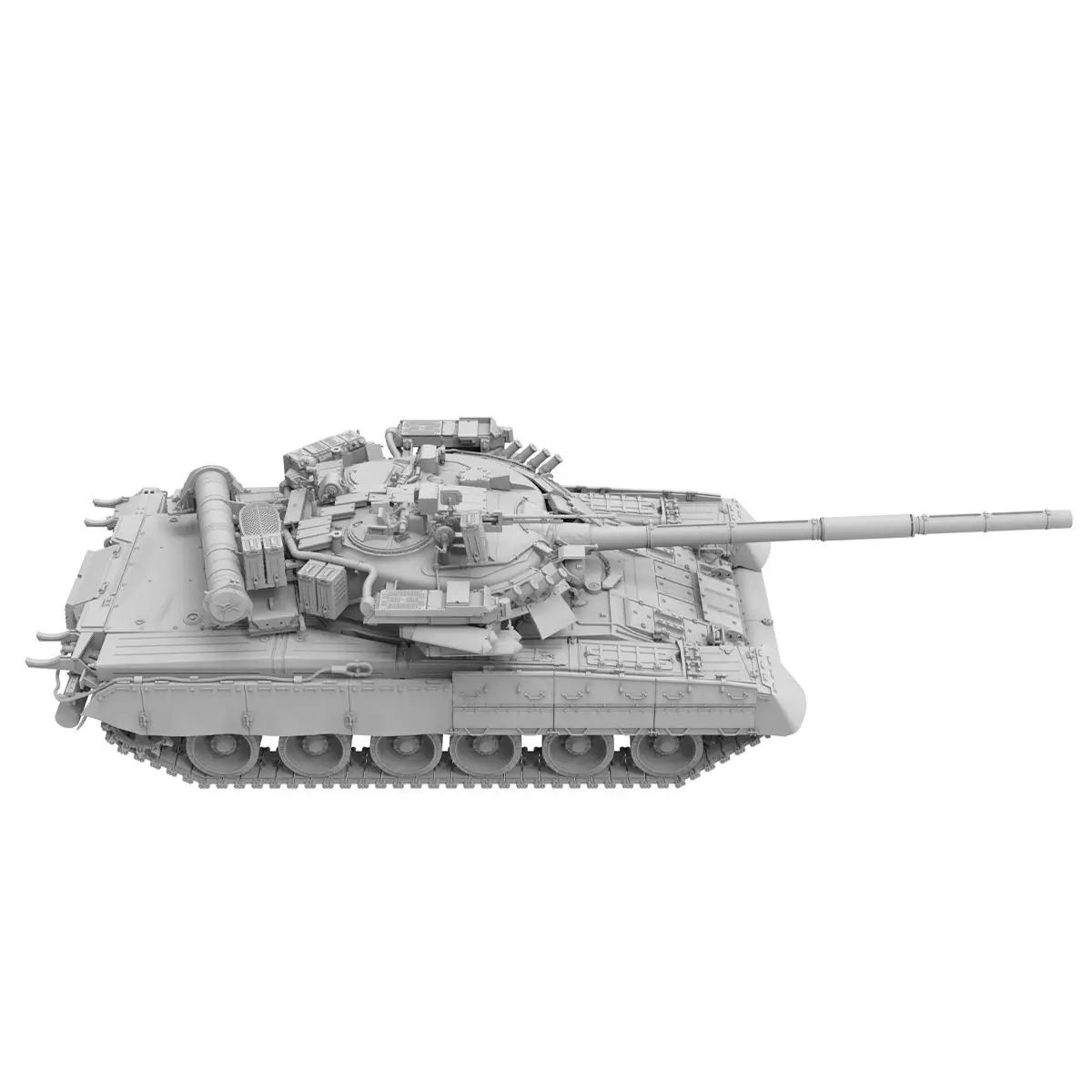 Amusant 35A068 1/35 échelle T-80UM-2 char de combat principal russe assembler modèle Kit