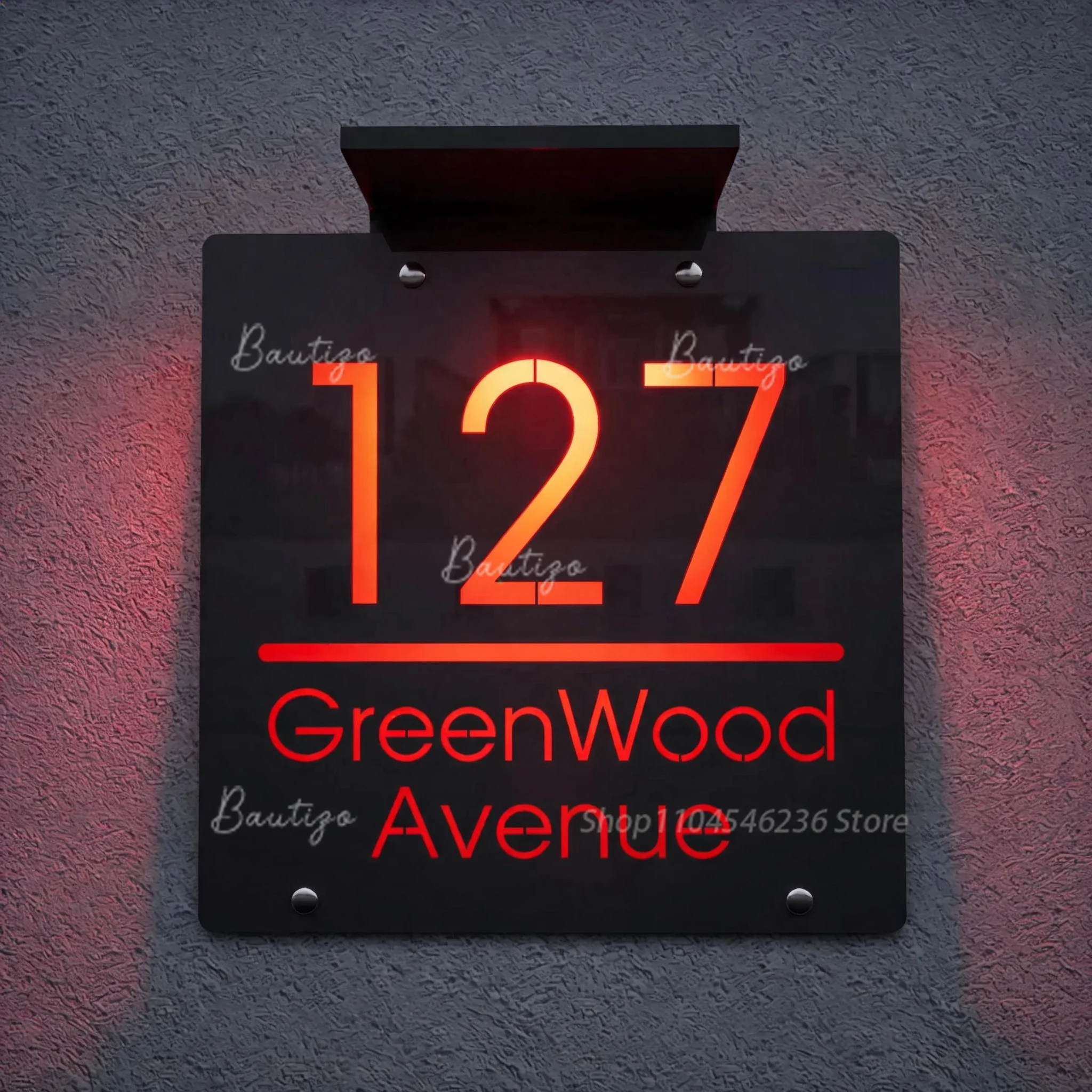 solar-led-illuminated-house-number-sign-matt-black-personalised-address-plaque-door-wall-numbers-180mm-x-180mm