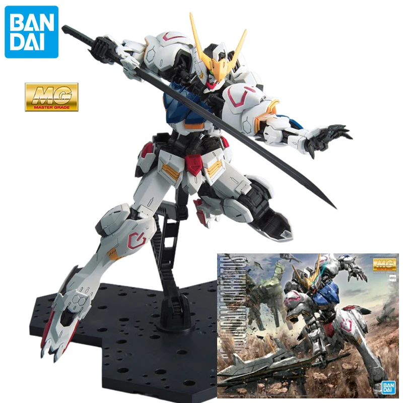 Bandai MG 1/100 ASW-G-08 Gundam Barbatos Fourth Type Mobile Suit Gundam Iron-Blooded Orphans Assembled Model Kids Toys for Boys