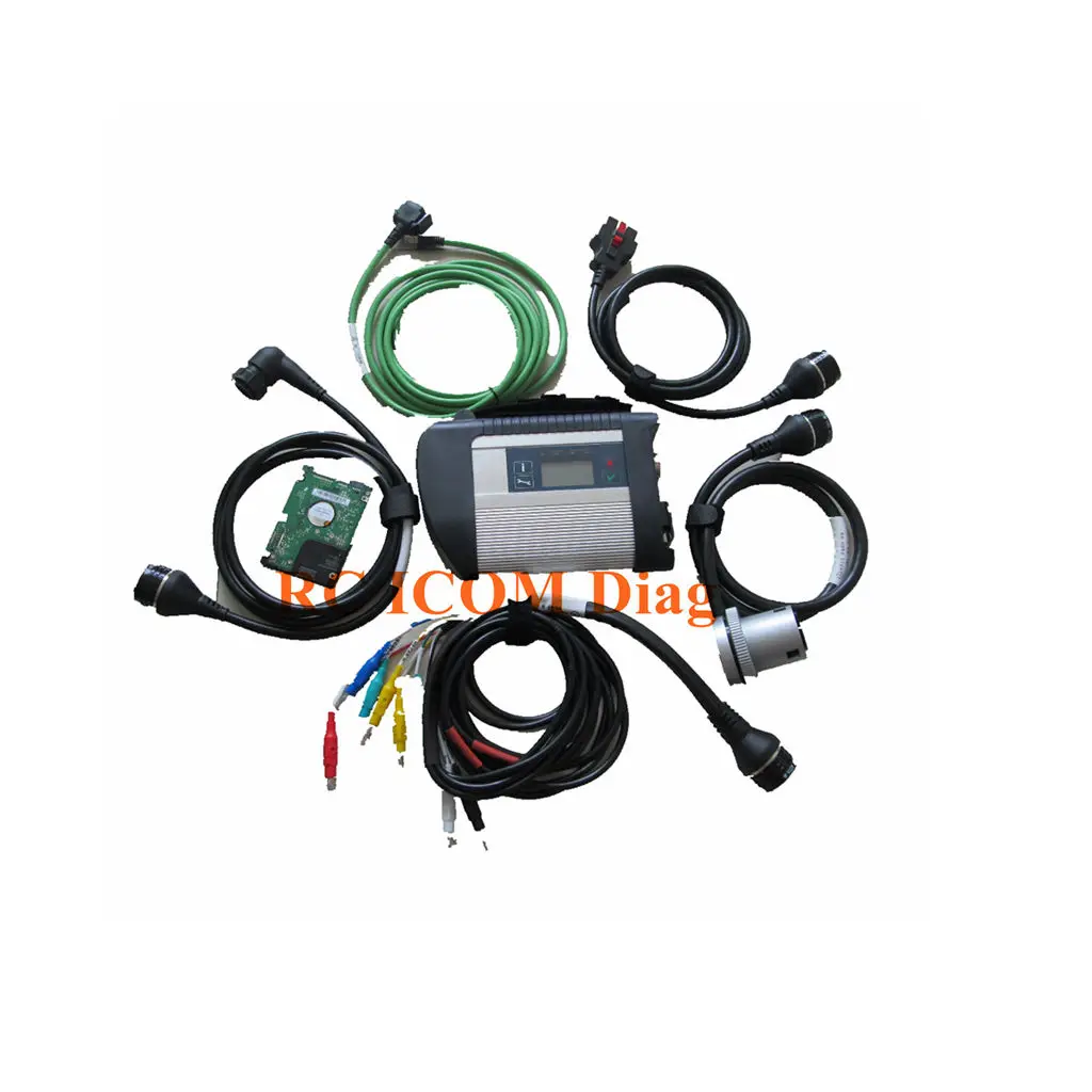 V2023.09 MB Star Diagnostic Tool SD C4 Diagnosis System C4 with Software HDD/ SSD Fit 95% Laptops
