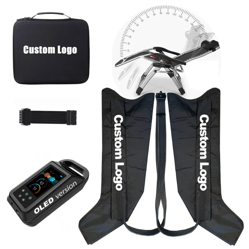 

Air Compression Recovery Boots Home Use Electric Kneading Leg Massager Six Chamber Pneumatic Massager
