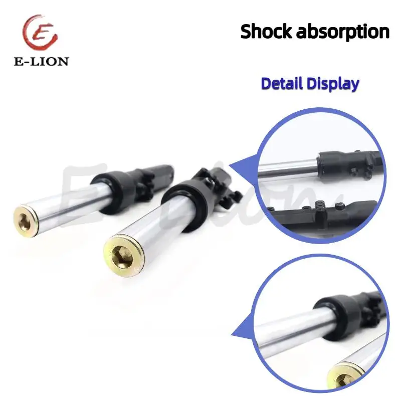 

Front shock absorbers and hydraulic shock absorbers for motorcycle and electric bicycle modification accessories