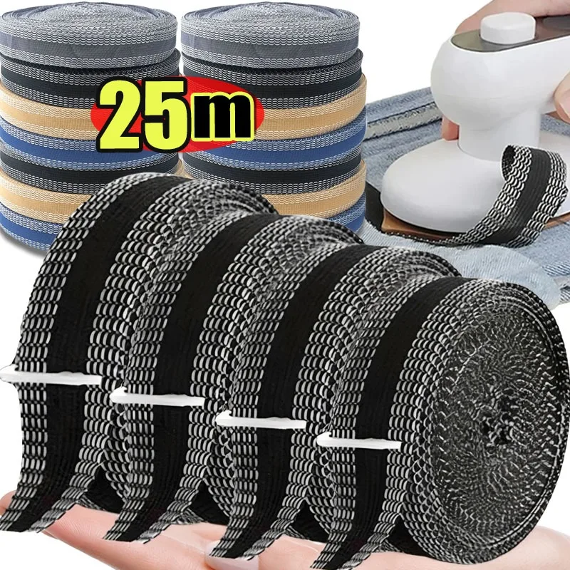 

1-10M No Cut Self Adhesive Hem Clips Invisible Slip Resistant Pant Leg Adjusters No Sew Tailoring for Trousers Jeans