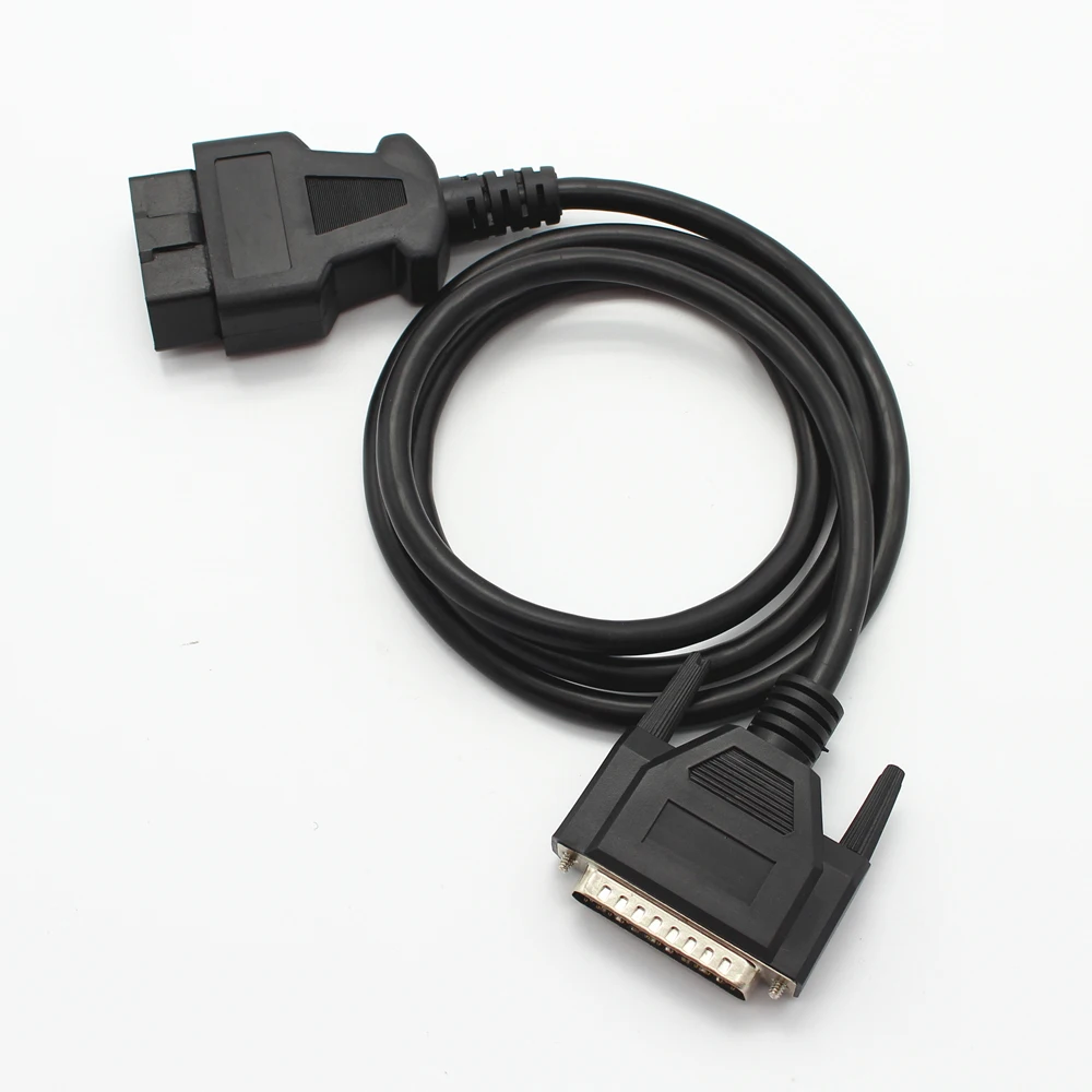 DB25 Pin OBD OBD2 16pin Cables for SBB Key Programmer V33.01/V48.99 V46.02 Car 16pin Connector for CK100 SBB Main Testing Cable