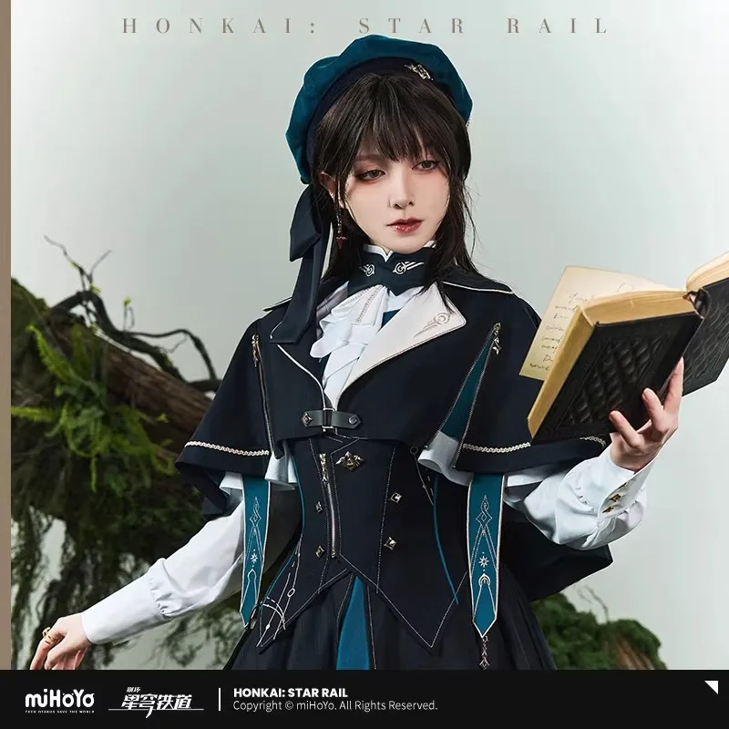 

[Genuine] miHoYo Game Anaxagoras Coat Honkai Star Rail Anaxa Theme Cloak Clothing Coat Jacket Doujin Top Cosplay Halloween Gifts