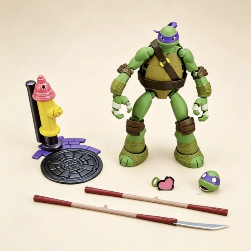 Hot New CD Toys Teenage Mutant Ninja Turtles Action Figures TMNT Dolls Kaiyodo Revoltech Dolls Ko Collectible Model Gift Toys - view 2
