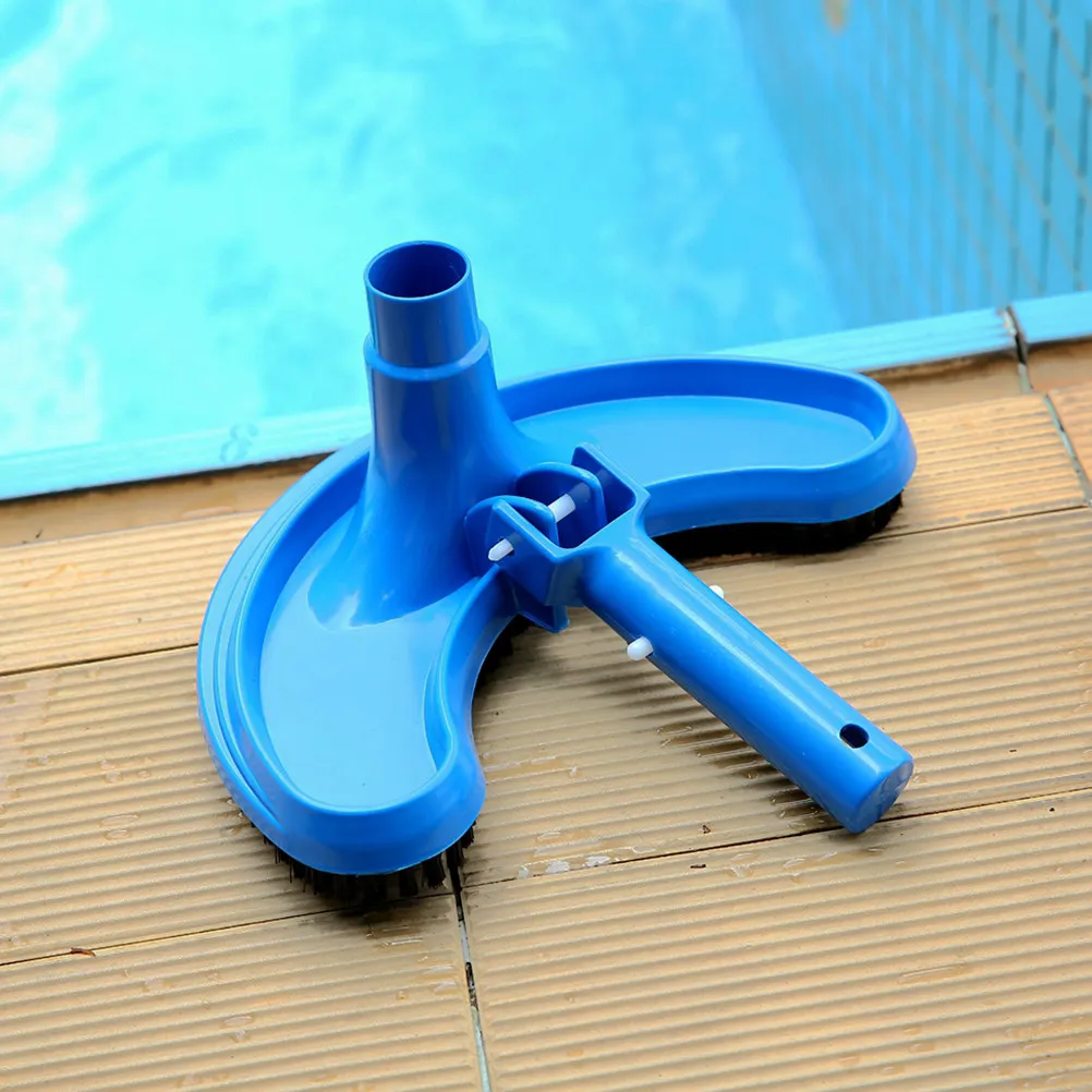 Professional Pool Cleaning Suction Head for Vinyl Pools Above Ground and in Ground Fine Bristles Corner Wall Vacuuming Moss