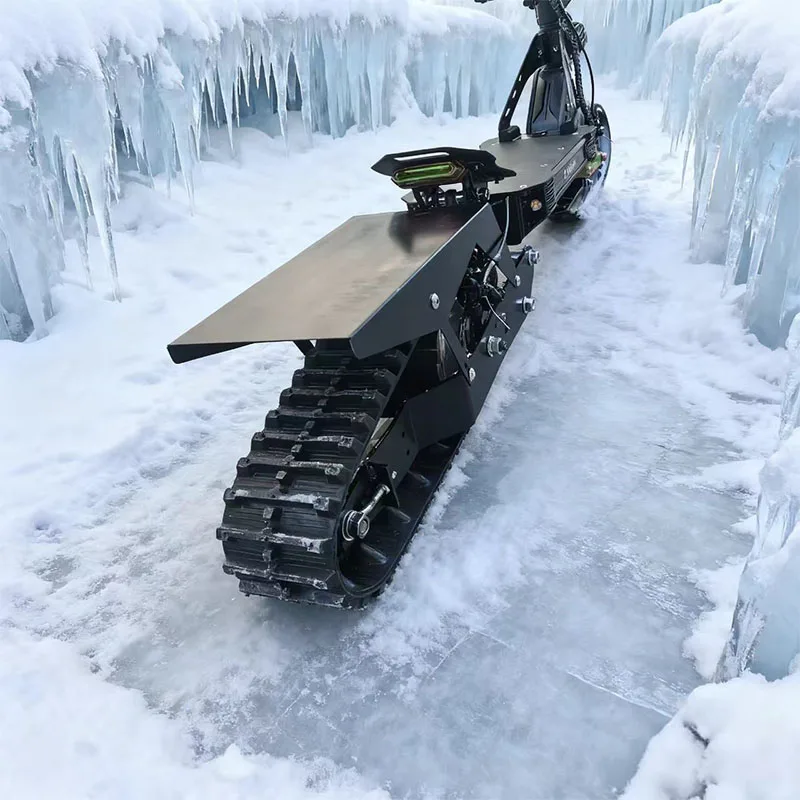 HL-GS-11 2-in-1 Stand-Up Snowmobile & Electric Scooter - 800W All-Terrain Vehicle