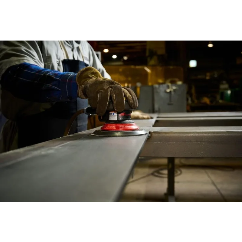 Ingersoll Rand 4152-HL Composite 6-Inch Orbital Palm Pneumatic Sander with Hook and Loop Pad