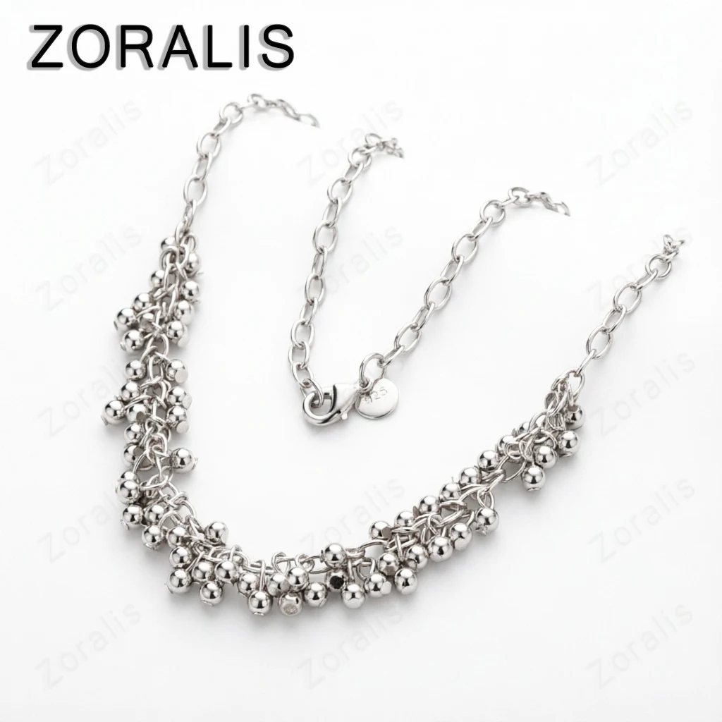 Women's 18K Gold Grape Beads Grapevine Necklace