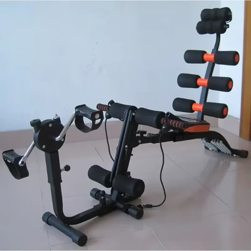 Adjustable folding stool home gym professional fitness equipment, suitable for sit-ups, dumbbell training, durable fitness