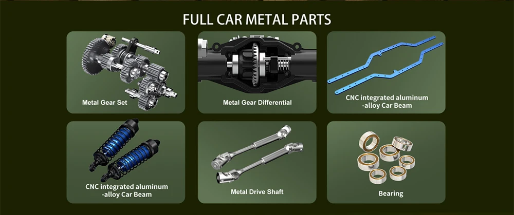 รถบังคับวิทยุ MJX H8H รุ่นใหม่ ขนาด 1/8 สำหรับขับขี่ออฟโรด แบบไร้แปรงถ่าน ขับเคลื่อน 8 ช่องสัญญาณ พร้อมไฟ ระบบล็อคเฟืองท้าย ควบคุมผ่านแอพพลิเคชั่น  รถไต่เขา