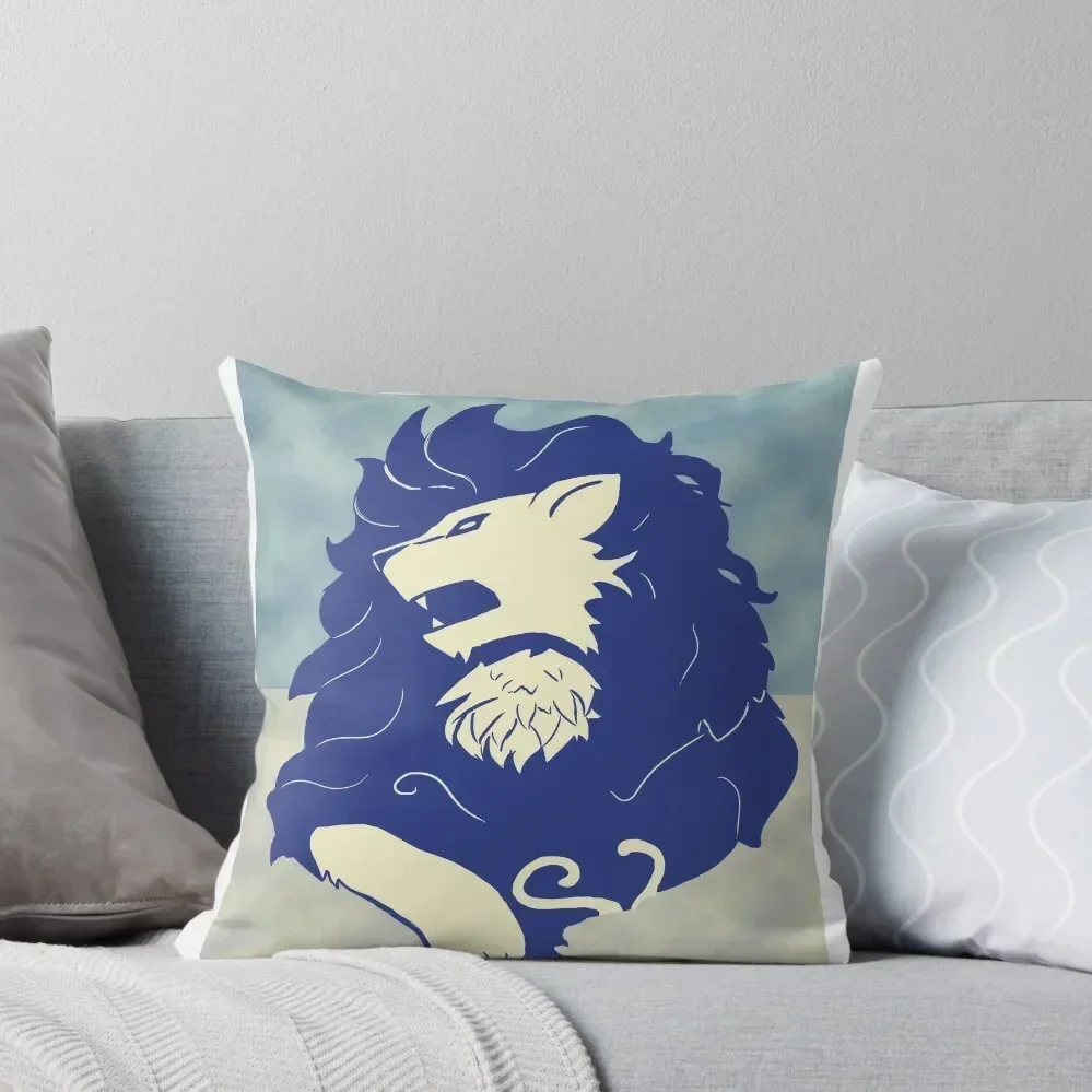 Fire Emblem Three Houses - Blue Lions Fanmade Banner Throw Pillow Cushions For Sofa Bed pillowcases pillow