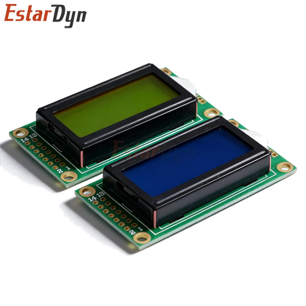 0802 LCD 8x2 Character LCD Display Module 5V LCM Blue Backlight For Arduino