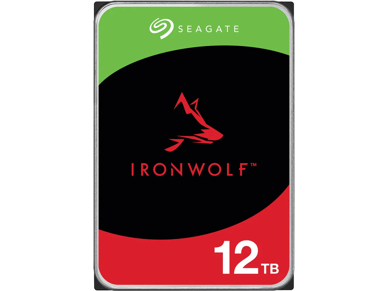 Seagate IronWolf 12TB NAS Hard Drive 7200 RPM 256MB Cache SATA 6.0Gb/s CMR 3.5" Internal HDD, ST12000VN0008