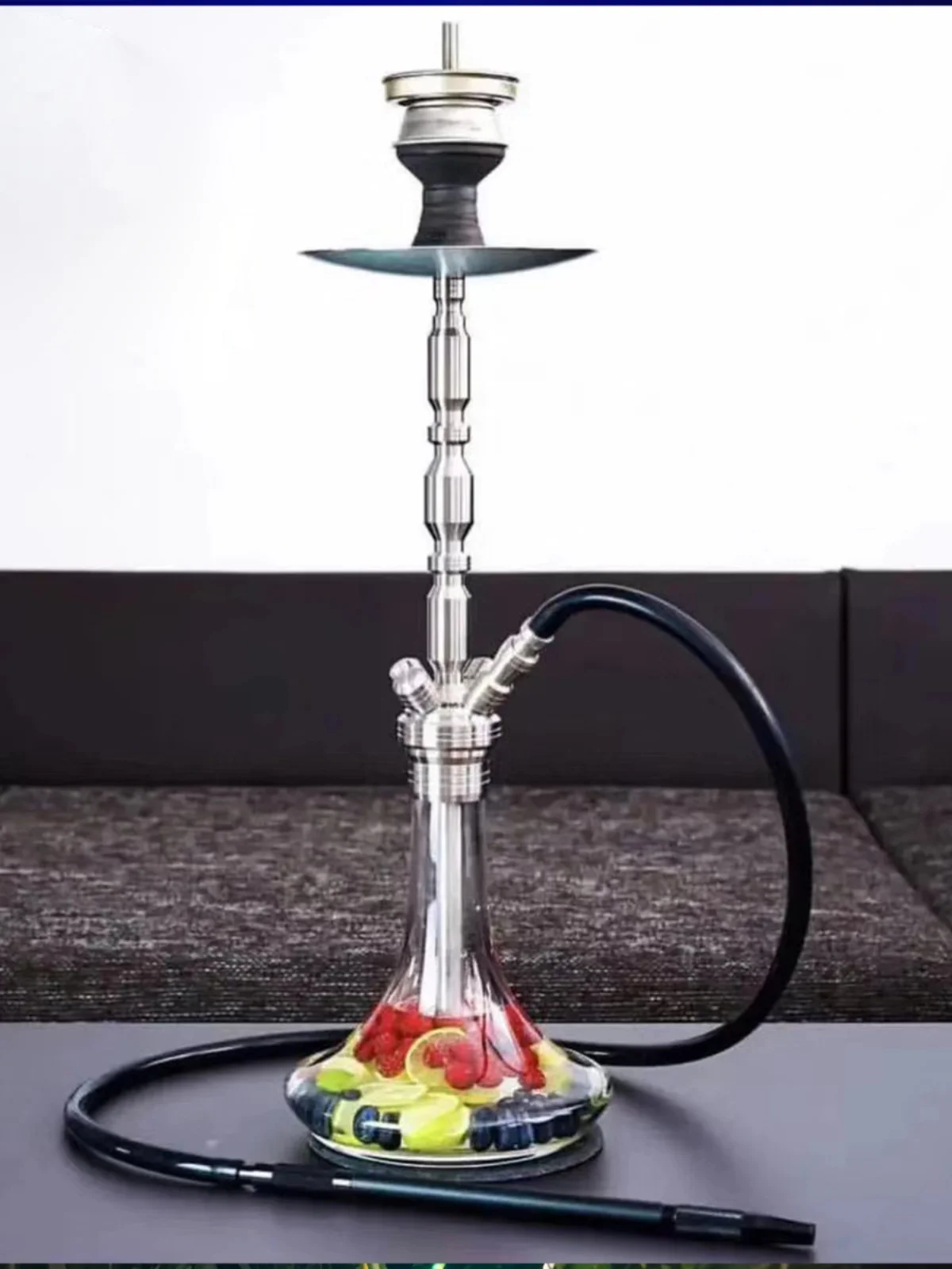 Arab hookah bar high-end luxury large four tube MIG3.0 stainless steel kettle