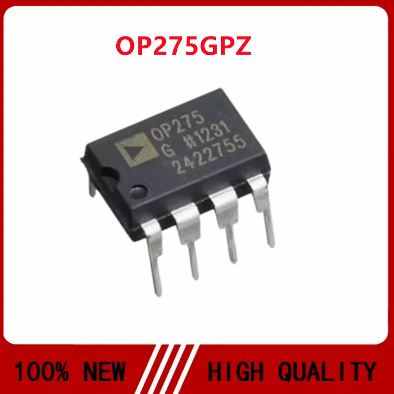 10PCS/LOT OP275GPZ OP275G OP275 audio dual op amp IC chip direct plug DIP-8 new genuine spot fast delivery