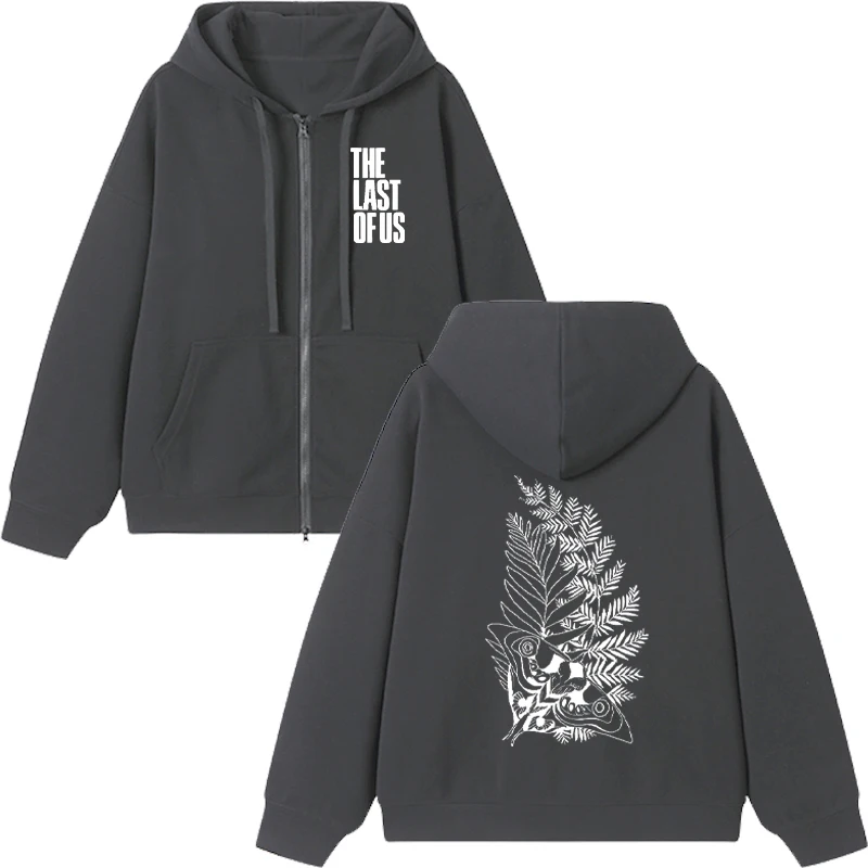 The Last of Us Ellie Double Sided Printed Zipper Pullover Men Women Sweatshirts Hip Hop hoodie Oversized Casual Fashion Pullover