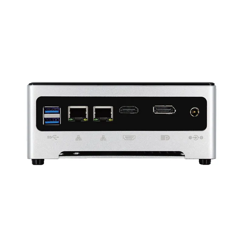 i9-10885H DDR4 Thin Client PC Aluminum 6USB 4K Dual Lan Soft Router X86 Industrial Fanless MINI PC