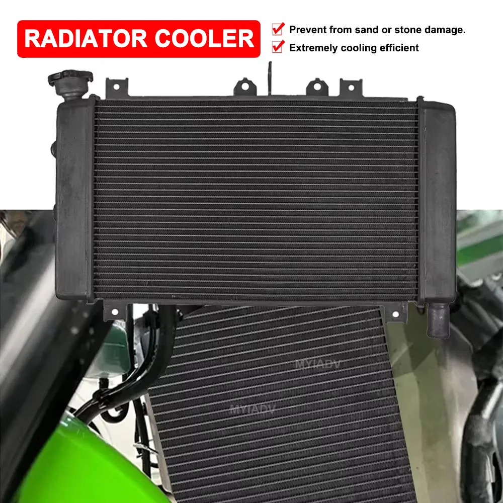 

Motorcycle Water Tank Radiator Cooler For Kawasaki ZX-4R ZX-4RR 2023 2024 ZX 4R 4RR ZX4R ZX4RR CNC Water Cooling Accessories