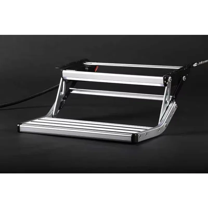 CE تصنيع RV خطوات كهربائية خطوات الألومنيوم قافلة خطوة مزدوجة لقافلة Motorca RV سلم السفر مقطورة دخول المدخل #5