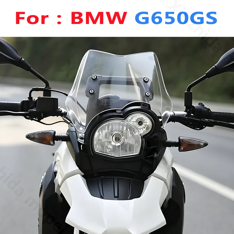 Parabrisas para Motocicleta BMW G650GS G 650 GS G650 GS, Accesorios, Deflectores de Viento, Visera Gris