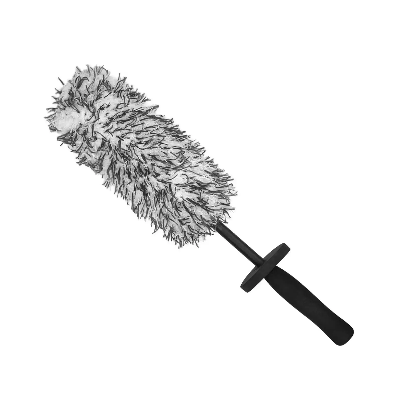 Auto-Wasch-Mikrofaser-Radbürste mit rutschfestem Griff, ultraweiche Reinigungshandschuhe für Felgen, Speichen, Radkasten und Reifenreinigungswerkzeug – Detail 7