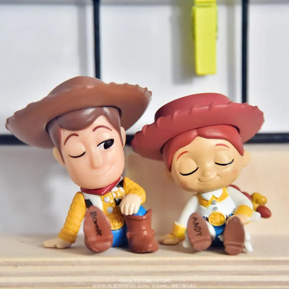 Disney Toy Story 4 Woody Jessie Alien Buzz Lightyear sen figurki kolekcja Anime figurka lalki Model dla dzieci prezent