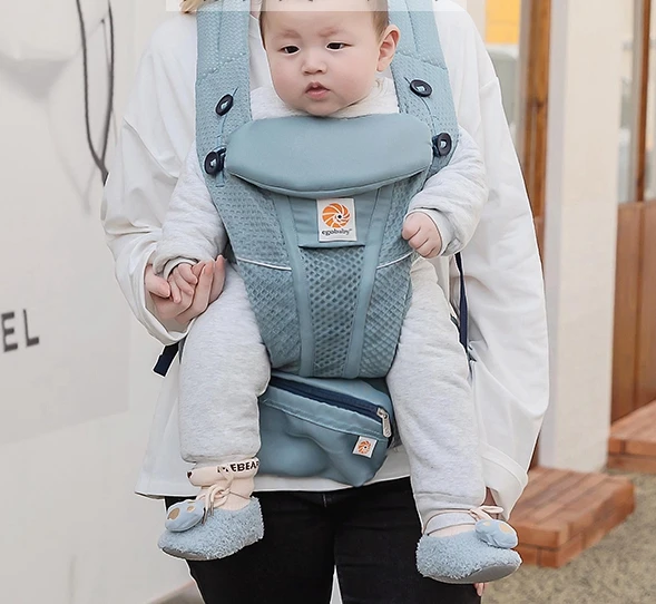 Egobaby Omni Deluxe Babytrage Breeze Ergonomische Rucksäcke Halter Schulter Taille Gürtel Sling Hosenträger 360°