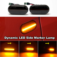 For Dacia Duster 1 Dokker 1 Lodgy 1 LED Dynamic Fender Side Marker Car Turn Signal Light for Dacia Side Marker Indicator Lamp