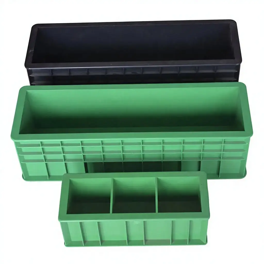 High Precision 70*70*70mm ABS Concrete Cube Mould Reusable 100+ Times Easy Demolded for Construction Testing