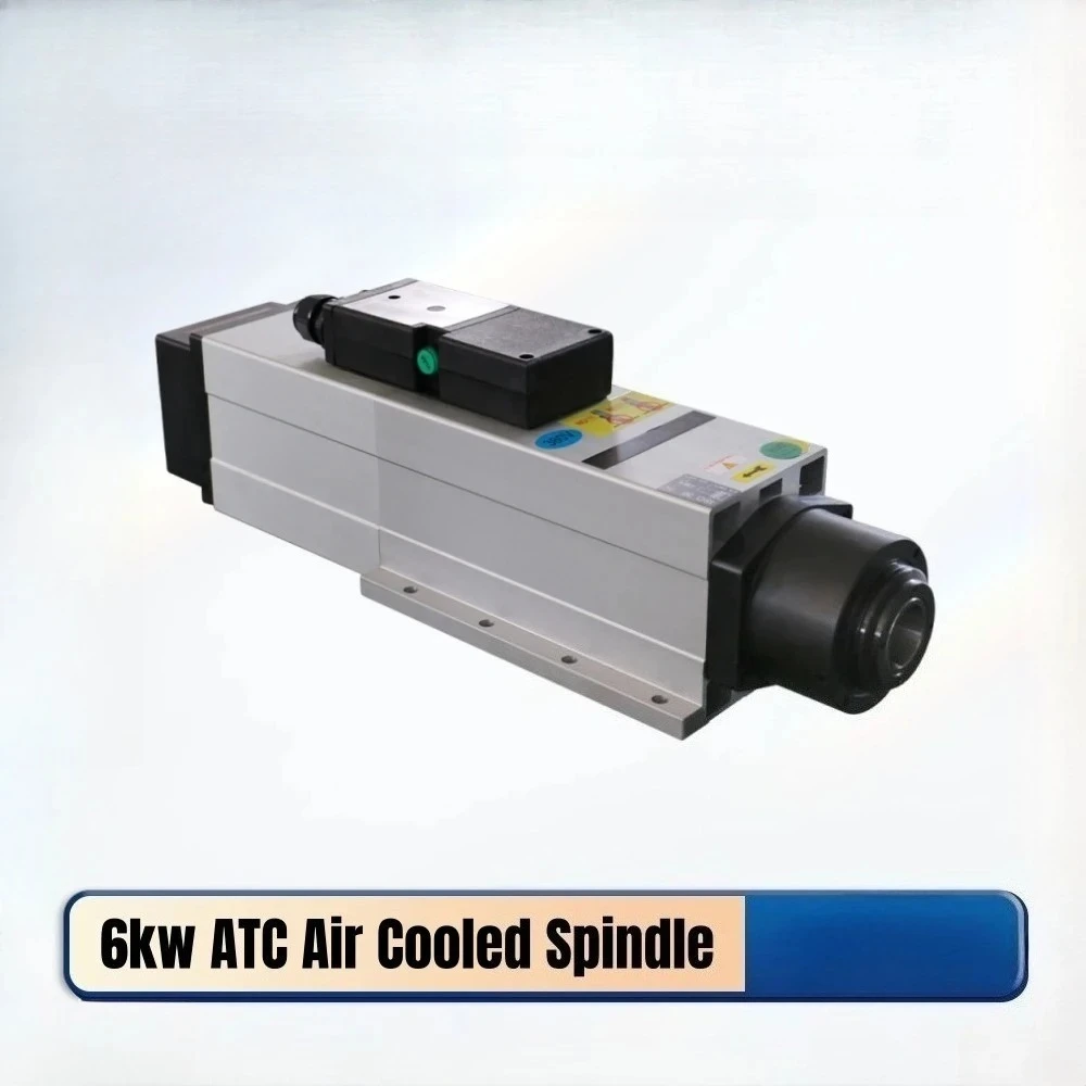 

6KW ISO30 ATC Spindle Motor 24000RPM CNC Automatic Tool Change Spindle Motor 220V 380V CNC Engraving Milling Metal Woodworking