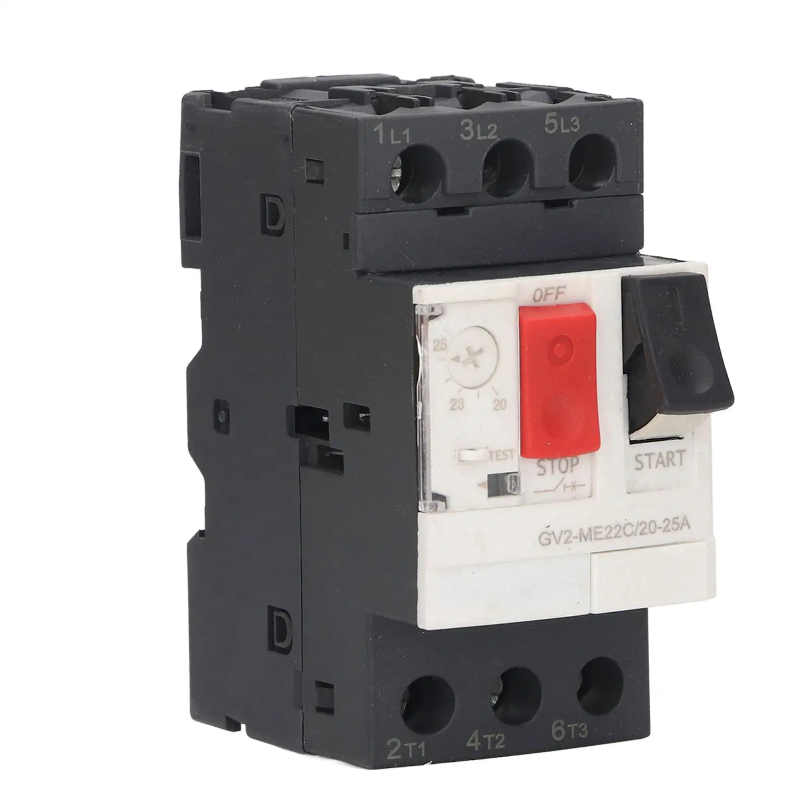 สามเฟสมอเตอร์ Circuit Breaker Overload สวิทช์ปุ่ม AC 690V GV2ME22C 20A TO 25A