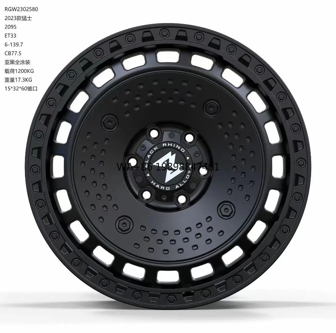 

Tailored Forged Aluminum Alloy 30mm Off-road Fake Anti-Dropping Ring Wheel for Jeep Gladiator/Wrangler/Grand Cherokee New