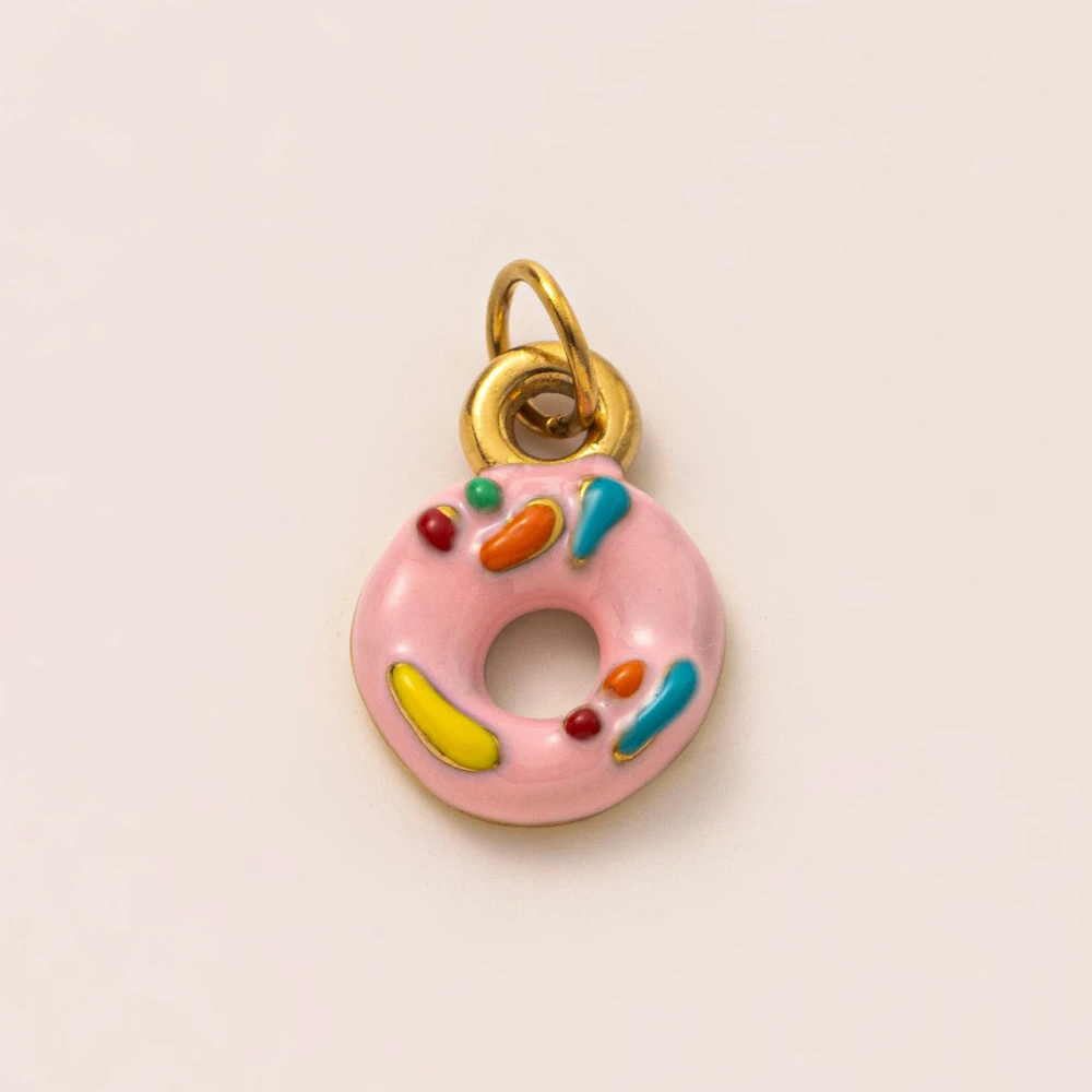Modische und trendige Blumen-Eiscreme-Perlenmuschel-Blauauge-DIY-Anhänger-Charms für die Schmuckherstellung – Detail 4