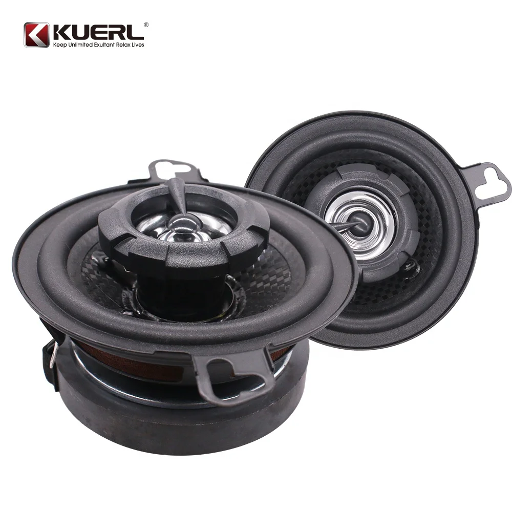 

New Model Black Car Audio Speaker High Quality 3.5 Inch Midrange High Coaxial Car Speaker(a pair)(1pair Speakers)