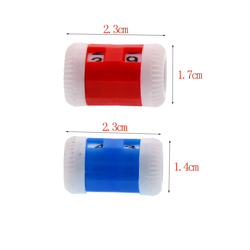 Fotografia 7: 2/4 pçs agulhas de tricô linha contador linhas número calculadora diy plástico ferramenta tricô acessórios artesanato roupas suprimentos