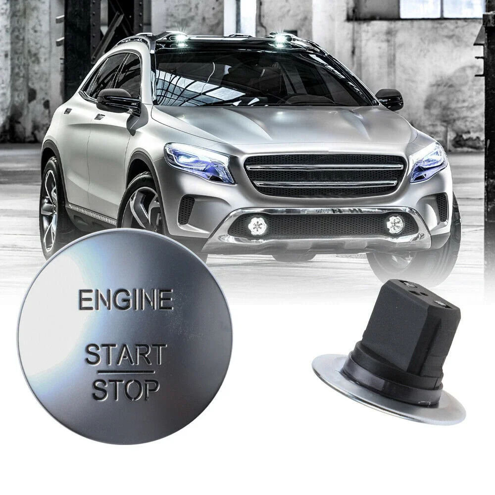 

Car Engine Ignition Start Stop Button For Mercedes-Benz ML350 CL550 Keyless Ignition Switch Auto Accessories