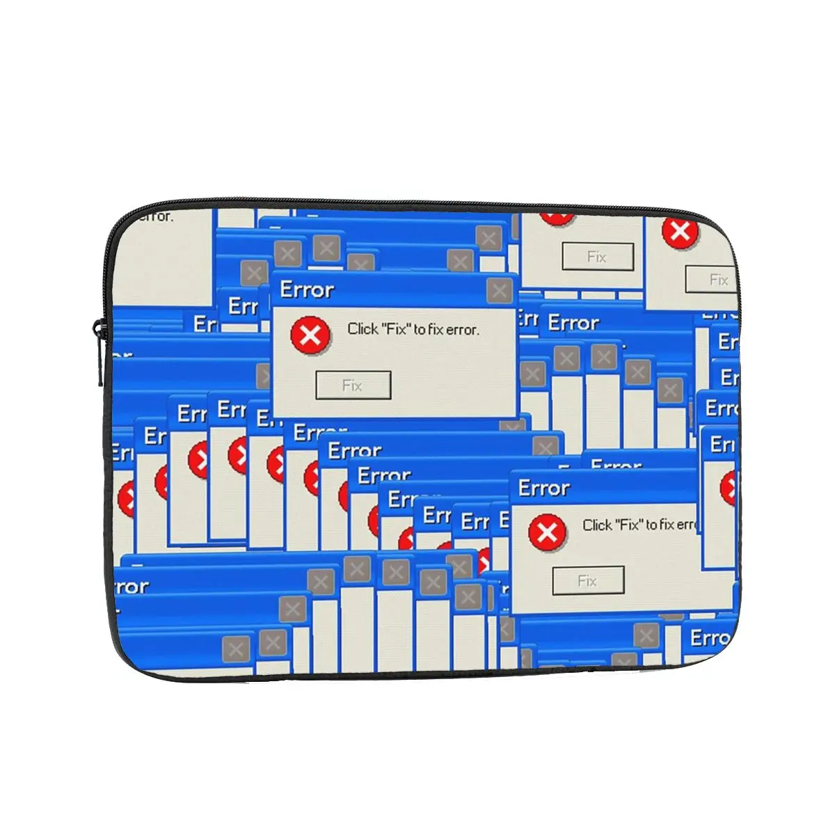 Windows Xp Error Tiled Notebook Laptop Bag Case Pouch 10 12 13 15 17 Inch Notebook Sleeve Cover Bag Tablet Shockproof Case Bag